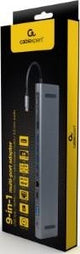 Enzo cablexpert USB-C 9-i-1 multiadapter USB-C dock 9-fold - 9530509