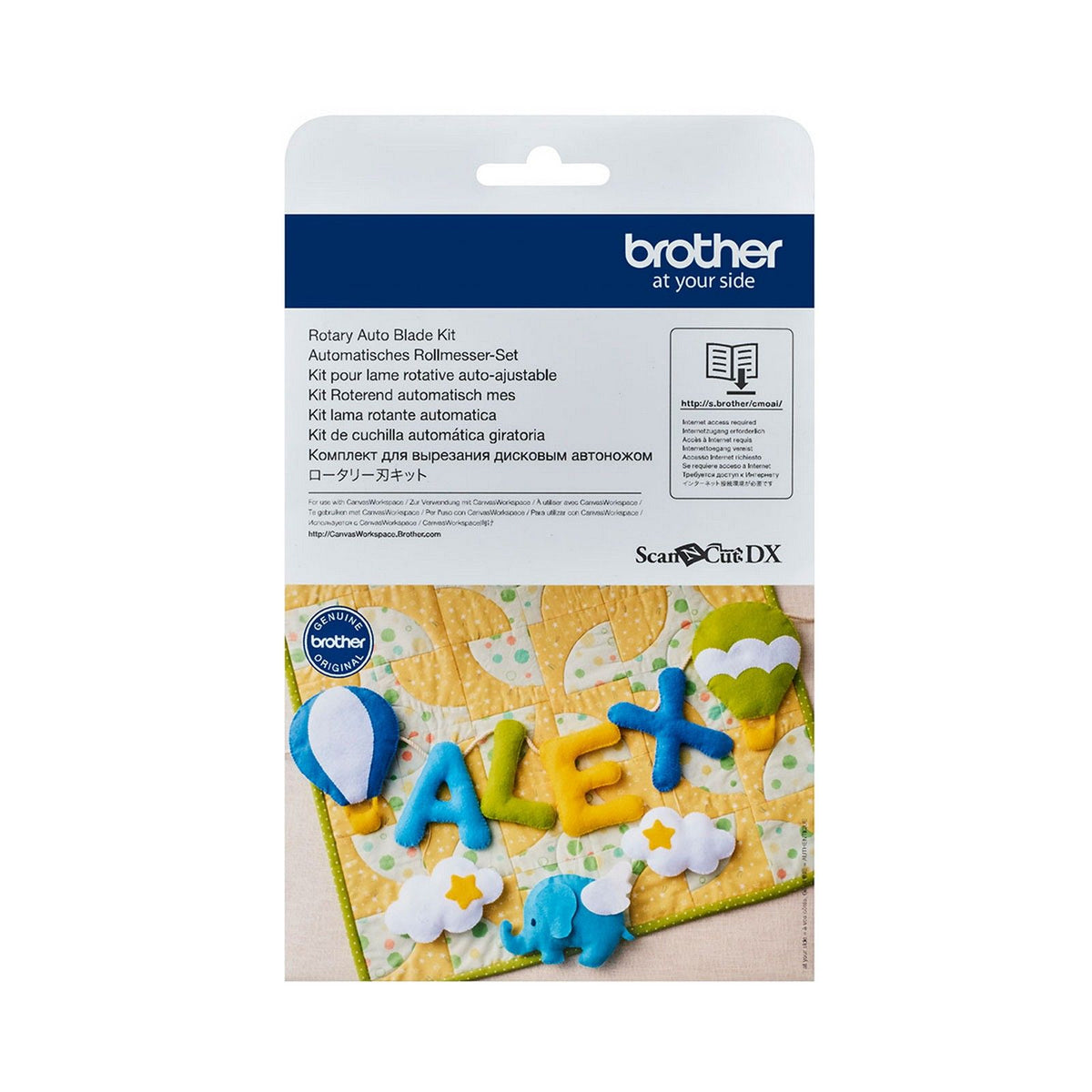 Brother • scanncut dx roterende knivsæt