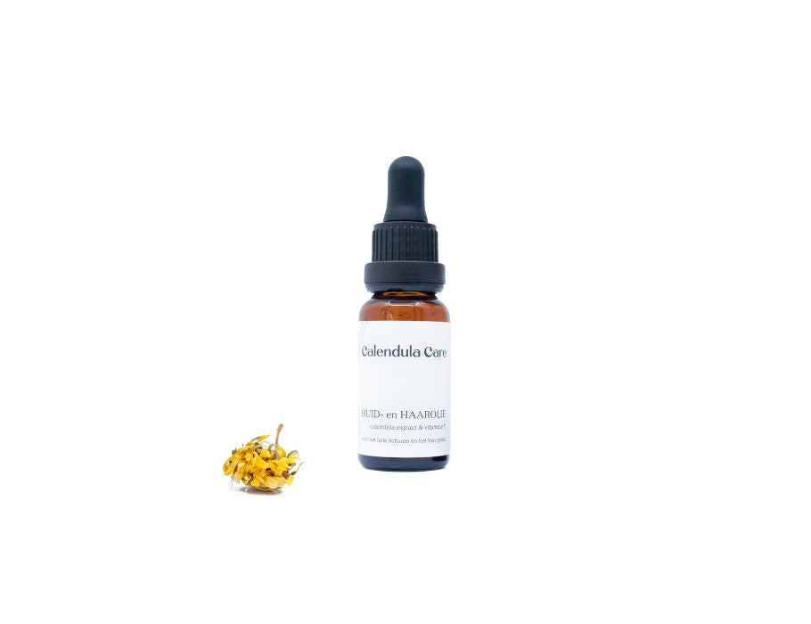Calendula pleje hud og hårolie - 20 ml