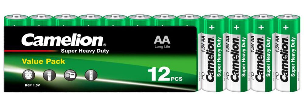 Camelion batterier aa mignon r6 (12 stk.)