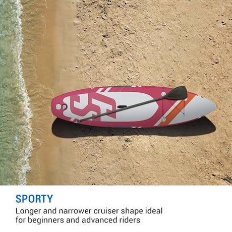 Ty capital sports sup board lanikai cruiser 10'8 rus red