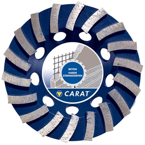 Carat slibehoved beton premium ø180x22,23 mm type df - cudf180300
