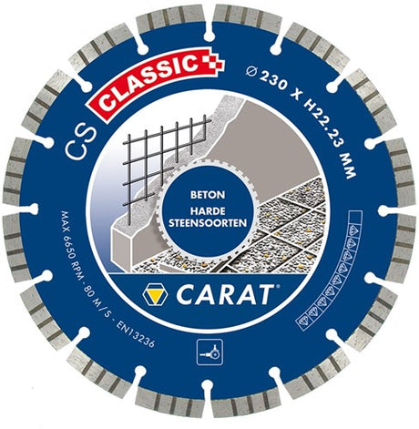 Carat diamantsavklinge ø150 cs klassisk beton