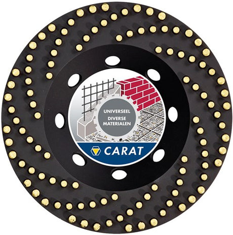 Carat ultrone hurtigslibehoved ø125x22,23 mm, cufc master - cufc125300 - cufc125300