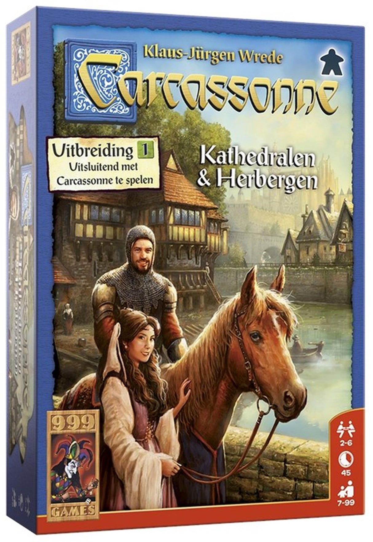 999games Carcassonne Cathedrals håndtag