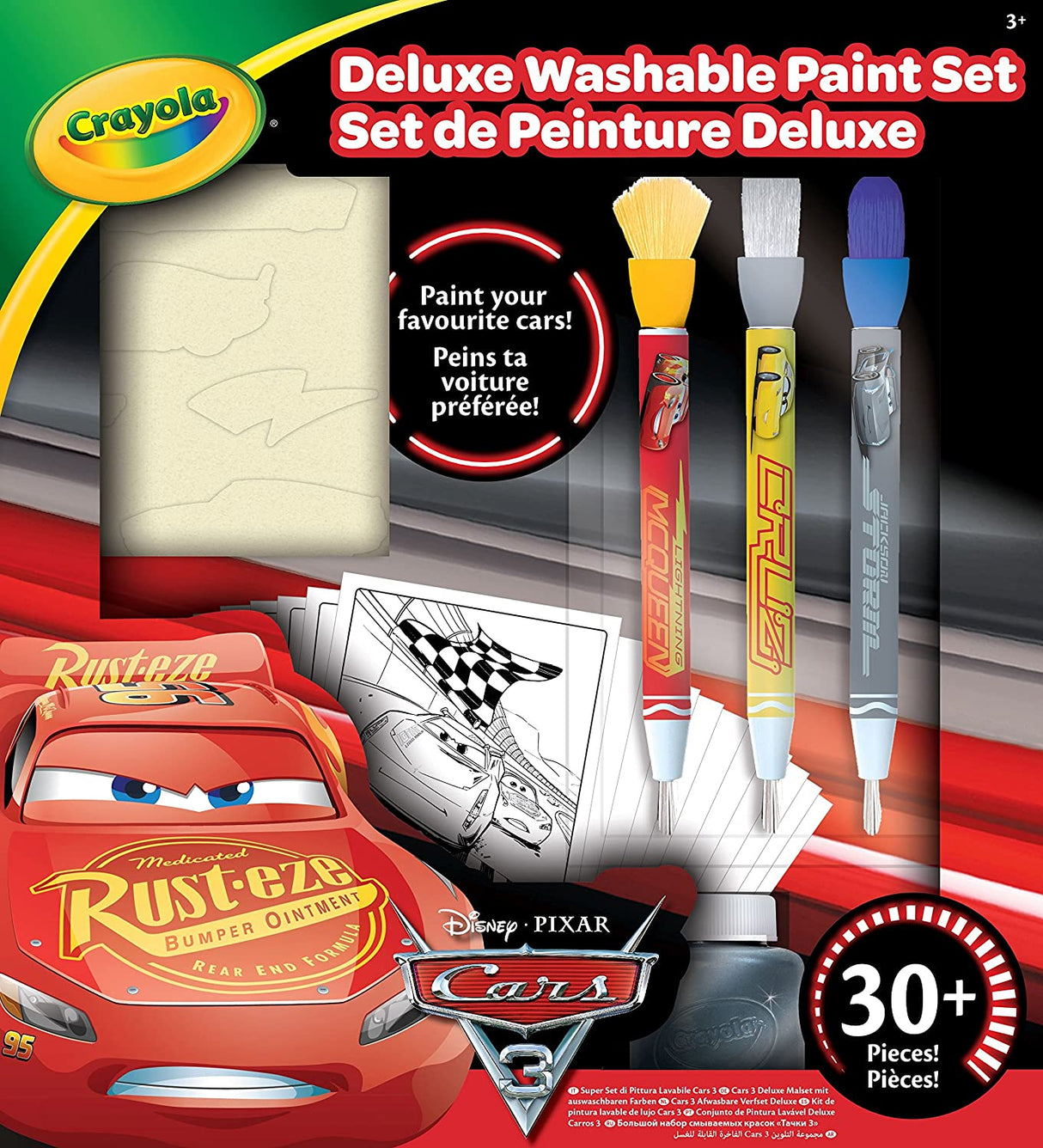 Crayola - disney pixar biler malersæt