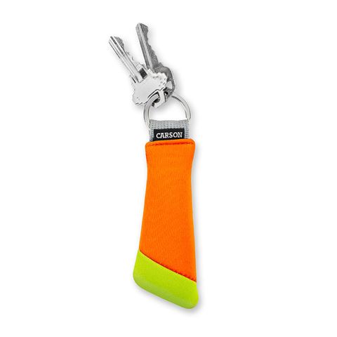 Carson Floating Keychain til 3 nøgler orange gul