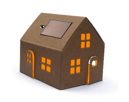 Litogami byggesæt sol - casagami hus