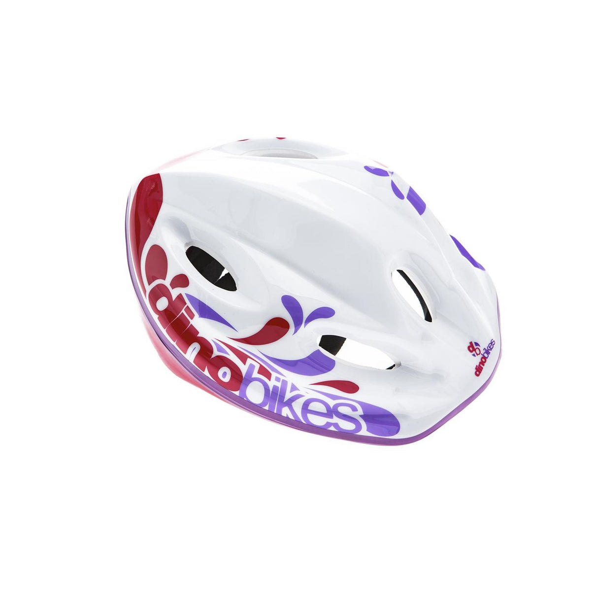 Dino cykler dino børnehjelm hvid pink 52-56cm