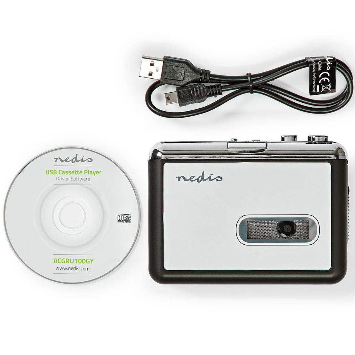 Nedis kassette til mp3 konverter