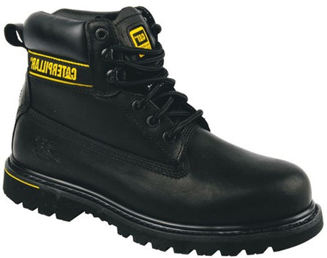 Cat holton 708030 high s3 goodyear welted sål | arbejdssko | sort | størrelse 42 - 11.030.004.42 11.030.004.42