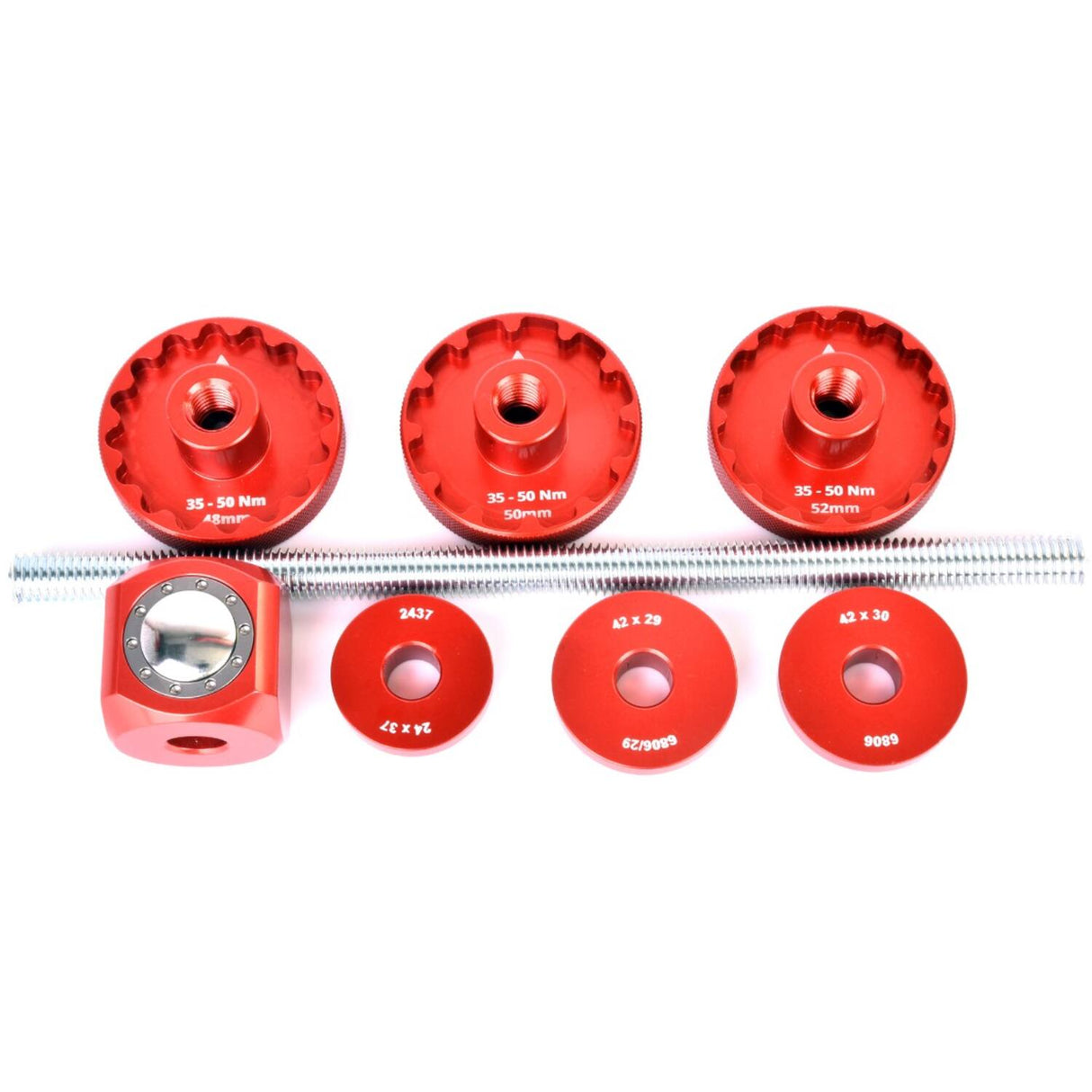 Hjulfremstilling hjul mfg - tynd flange bundbeslag socket pro installationssæt