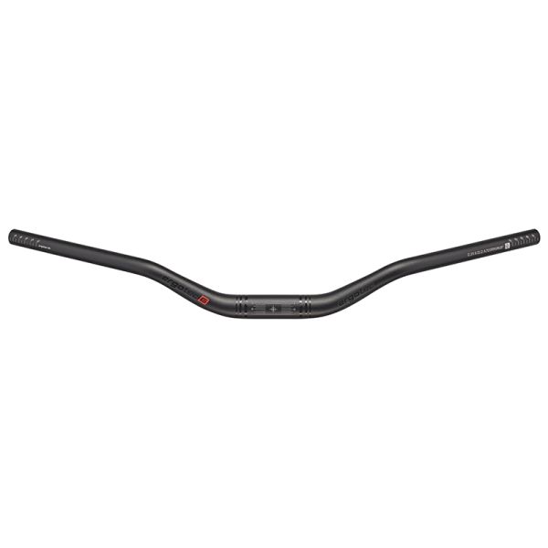 Ergotec styrstang 50 comfort ø31,8mm 50mm stigning - sort sandblæst