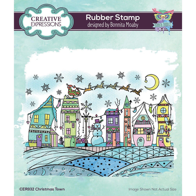Kreative udtryk • stempel juleby