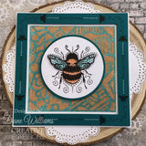 Kreative udtryk • stencil honeycomb