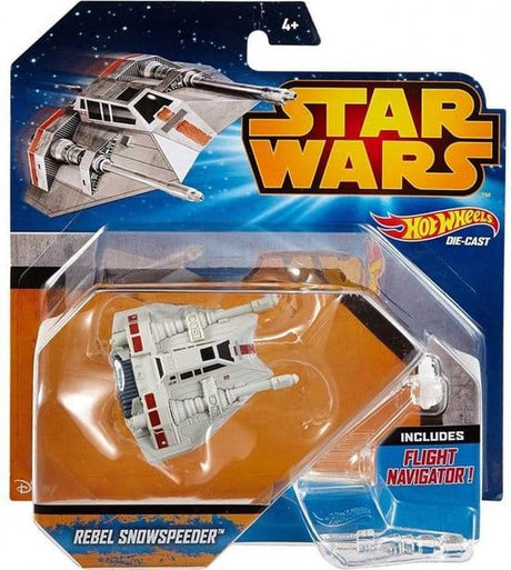 Mattel star wars hotwheels rebel snowspeeder rumskib