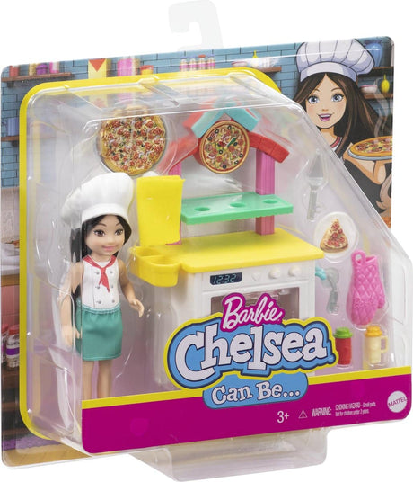 Otto simon barbie chelsea teen dukke kan være pizza bager chelsea legesæt