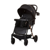Chipolino Amber Foldbar buggy med foddæksel Obsidian sort
