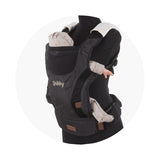 Chipolino Bobby Ergonomic Baby Carrier med Hood Ebony