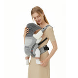 Chipolino Bobby Ergonomic Baby Carrier med Hood Fly Ebony Black Gray