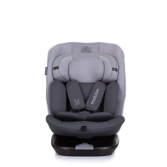 Chipolino bilsæde i-størrelse 40-150 cm isofix 360 ° granitgrå