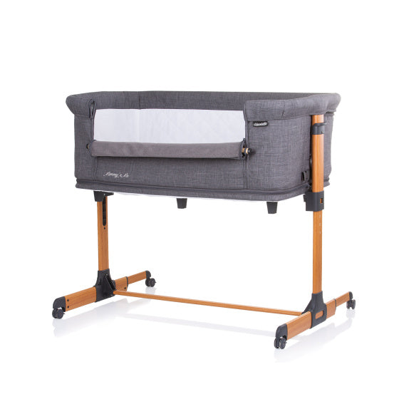 Chipolino Mommy 'N Me Co-Sleeper Box Graphite Wood