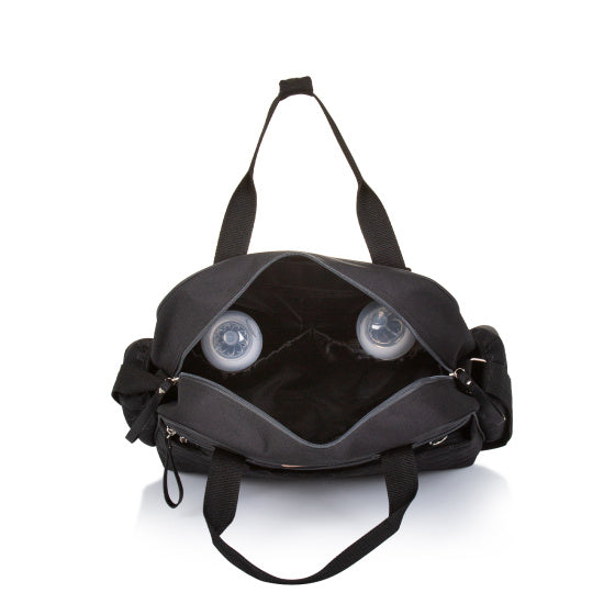 Chipolino skulderblepose med version Mat Obsidian sort