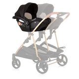 Chipolino Duo bilsæde 40-87 cm gruppe 0+ Obsidian sort beige