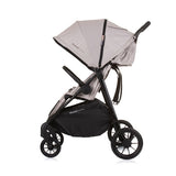 Chipolino top foldevogn til 2 macadamia beige sort