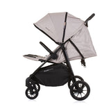 Chipolino top foldevogn til 2 macadamia beige sort