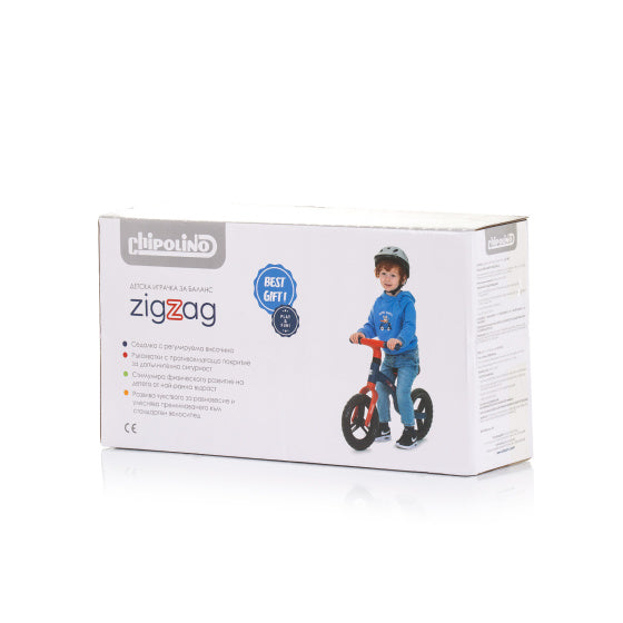 Chipolino zig-zag 12 tommer junior pink