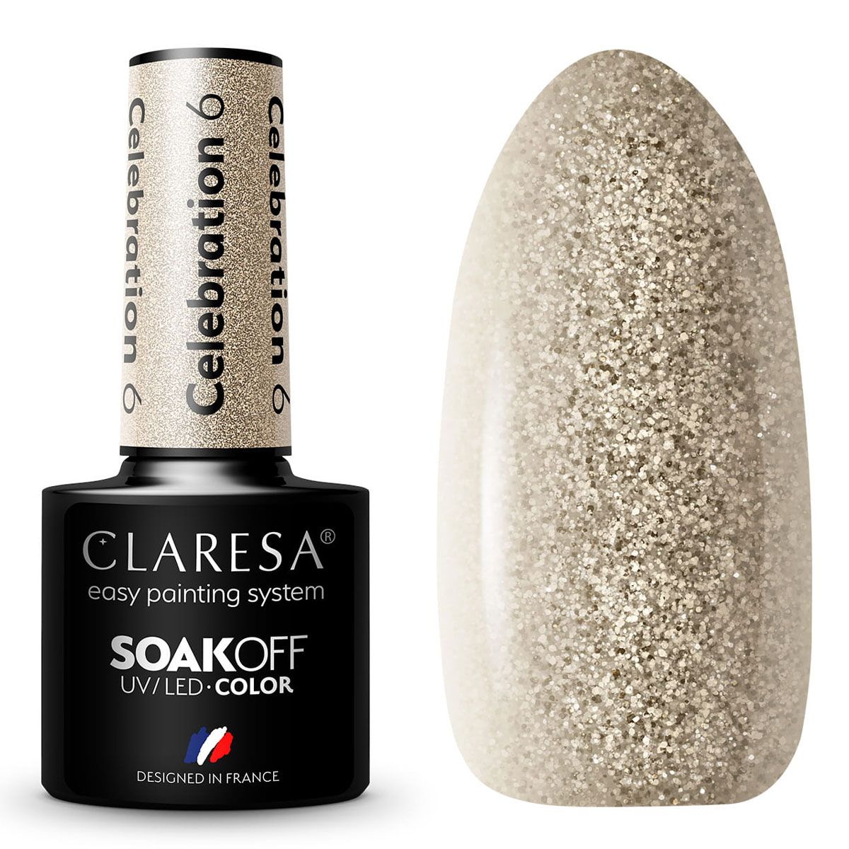 Claresa UV LED Gel Polish 5ml Celebration 6