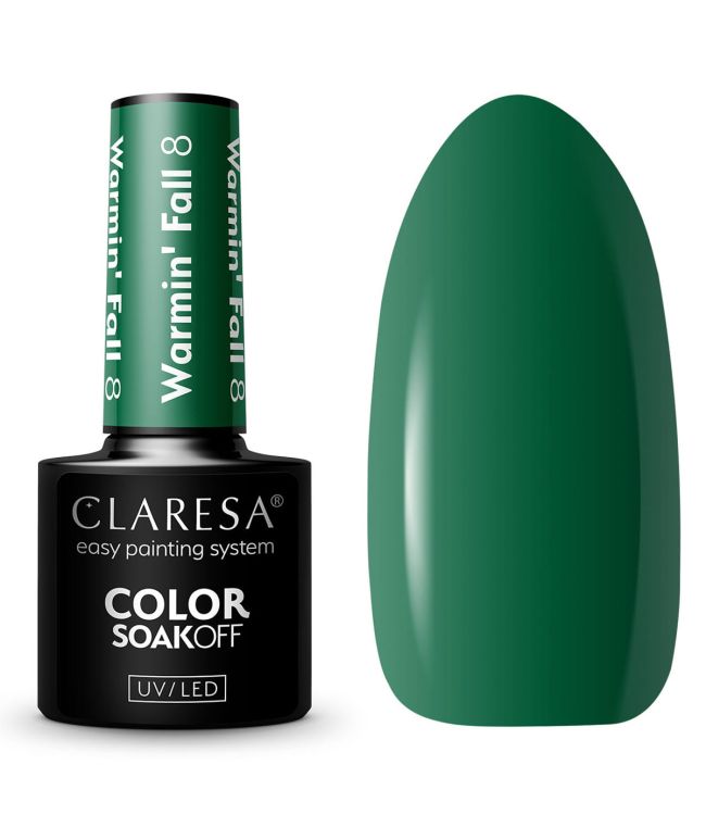 Claresa UV LED Gel Polish 5ml Warmin' Fall 8