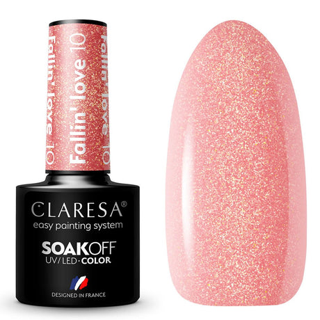 Claresa UV LED Gel Polish 5ml Fallin' Love 10