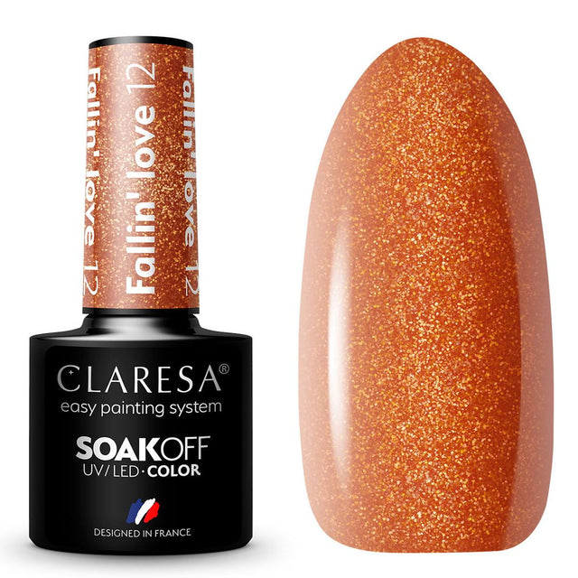 Claresa UV LED Gel Polish 5ml Fallin' Love 12