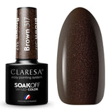 Claresa uv led gel polish 5ml brun 317 varme følelser