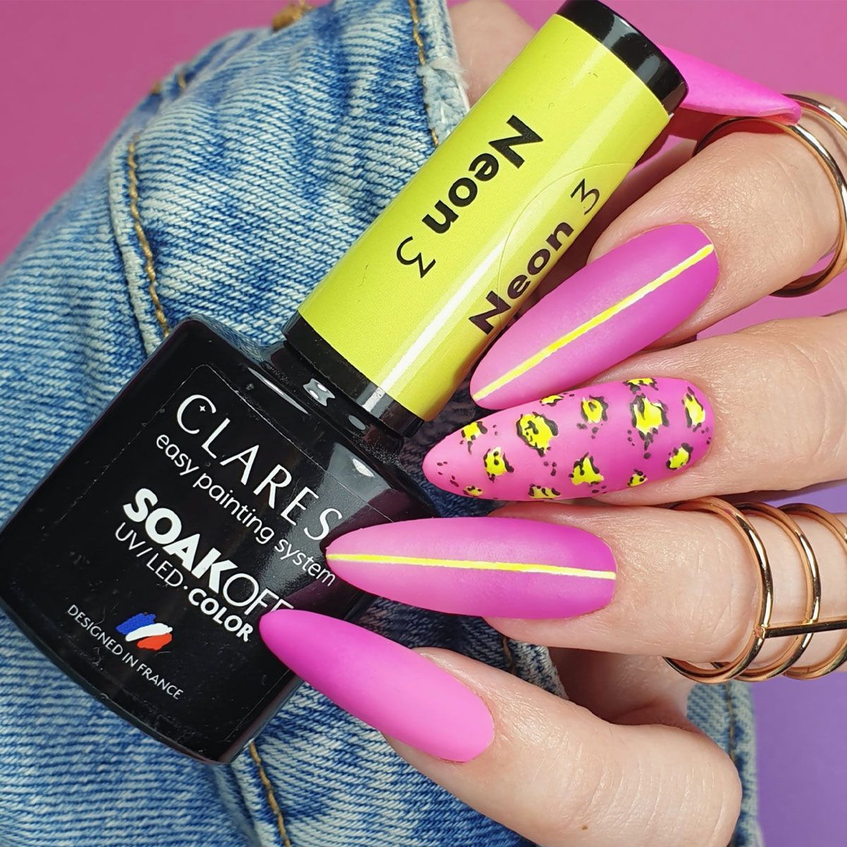 Claresa UV LED Gel Polish 5ml Neon 3