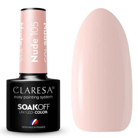 Claresa UV LED Gel Polish 5ml Nude 105