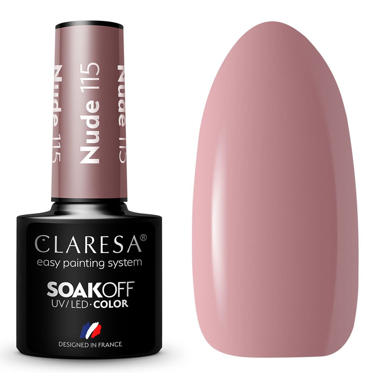 Claresa UV LED Gel Polish 5ml Nude 115