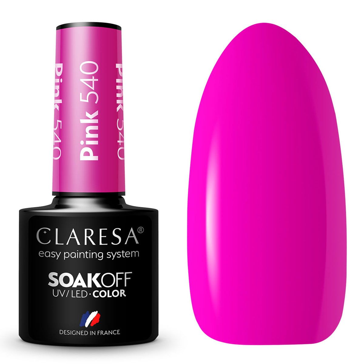 Claresa UV LED Gel Polish 5ml Pink 540