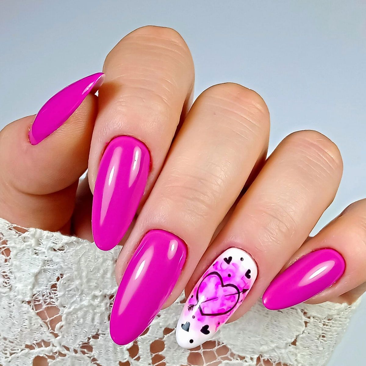 Claresa uv led gel polish 5ml pink 547 sunny garden