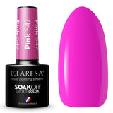 Claresa uv led gel polish 5ml pink 547 sunny garden
