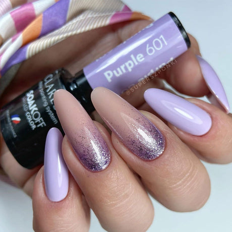 Claresa uv led gel polish 5ml lilla 601 ballon rejse