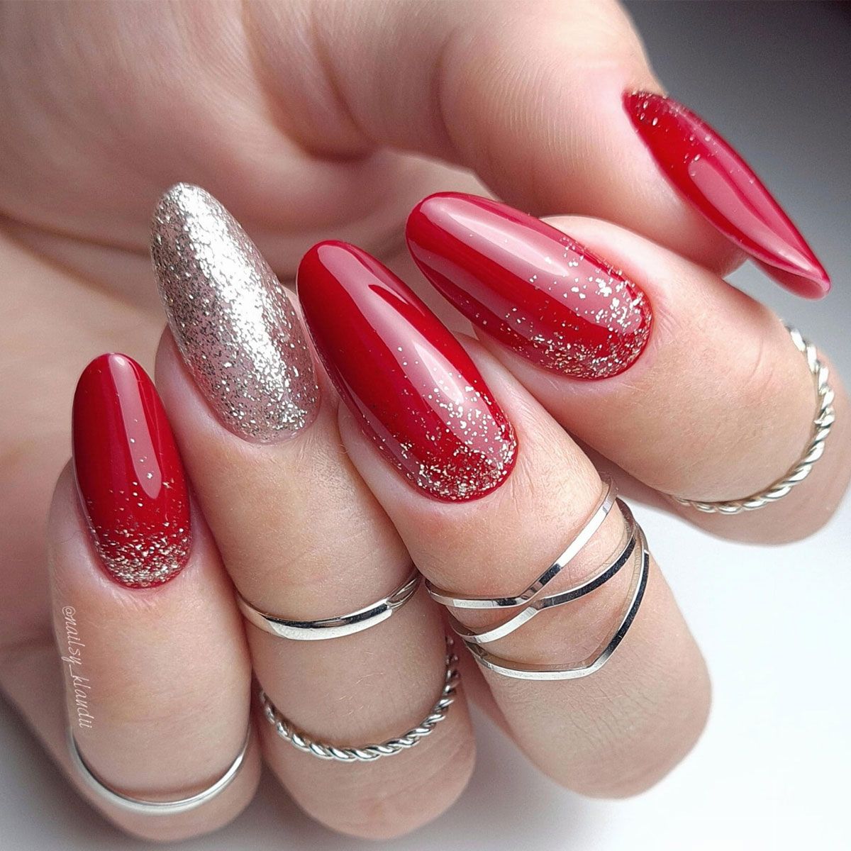 Claresa uv led gel polish 5ml rød 419 varme følelser