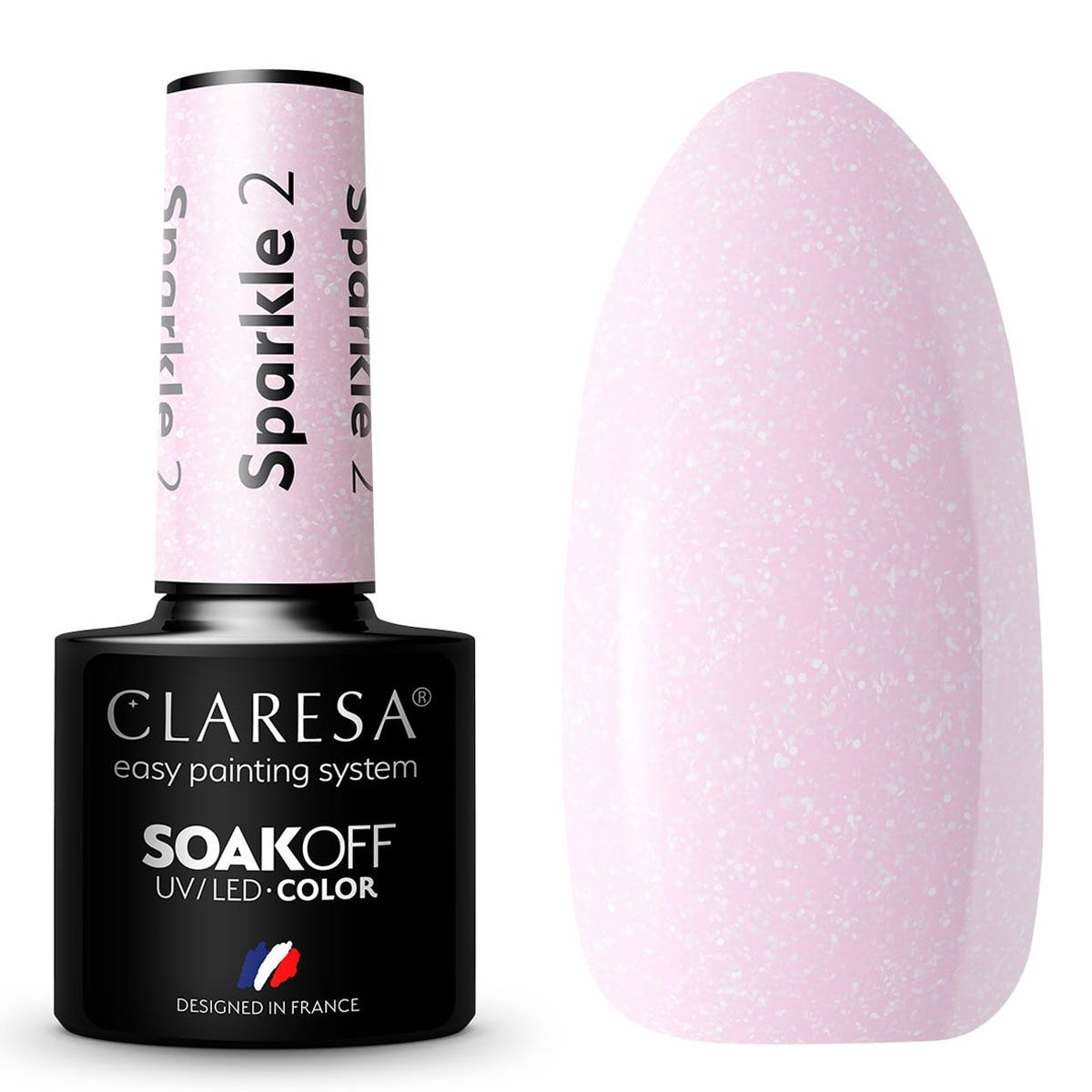 Claresa UV LED Gel Polish 5ml Sparkle 2