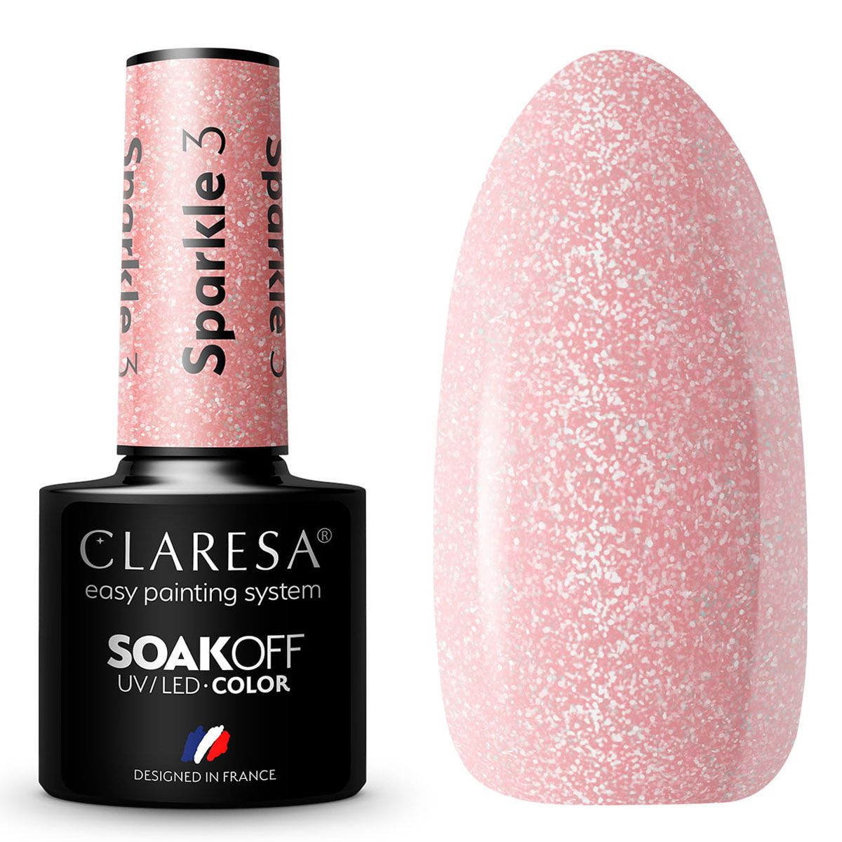 Claresa UV LED Gel Polish 5ml Sparkle 3