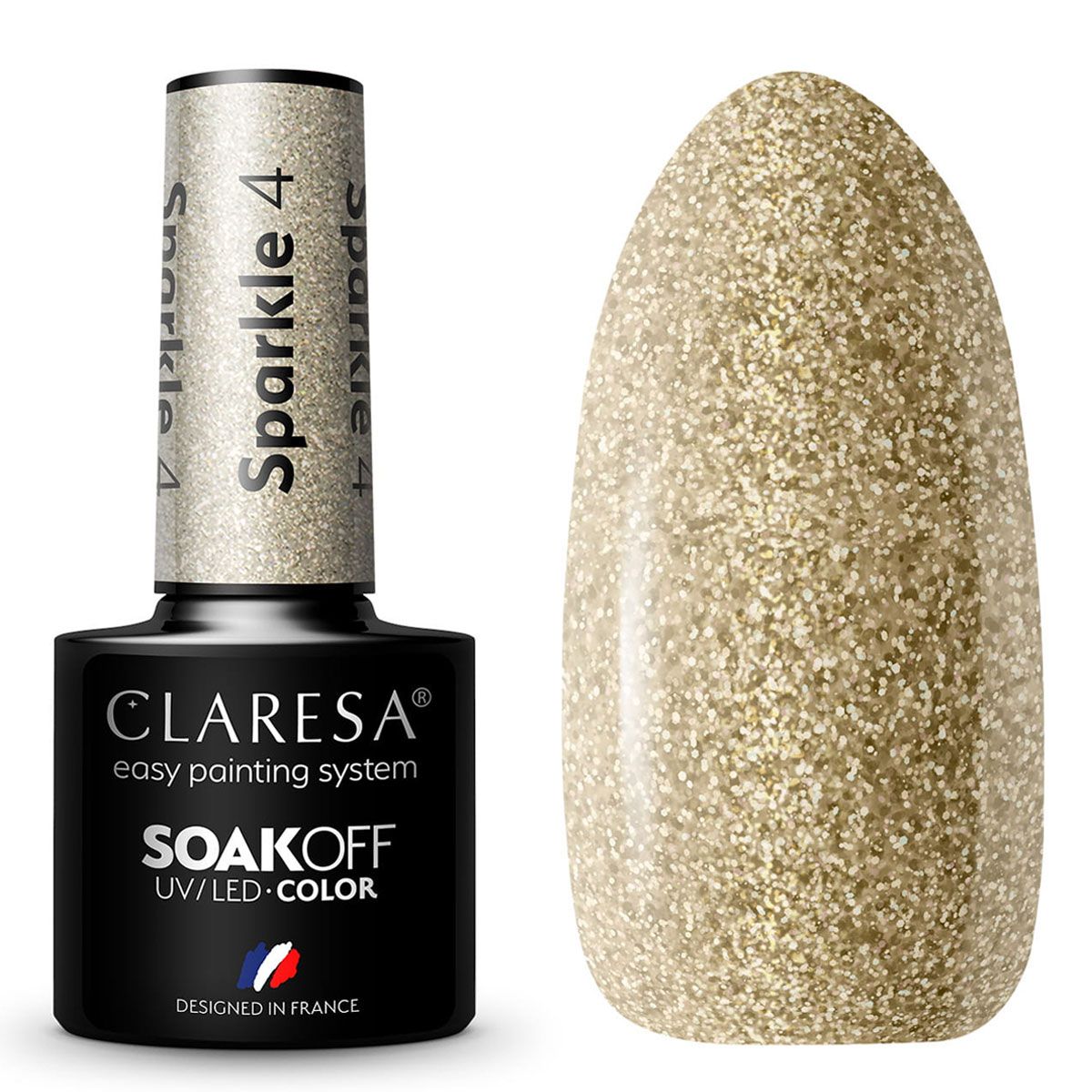 Claresa UV LED Gel Polish 5ml Sparkle 4