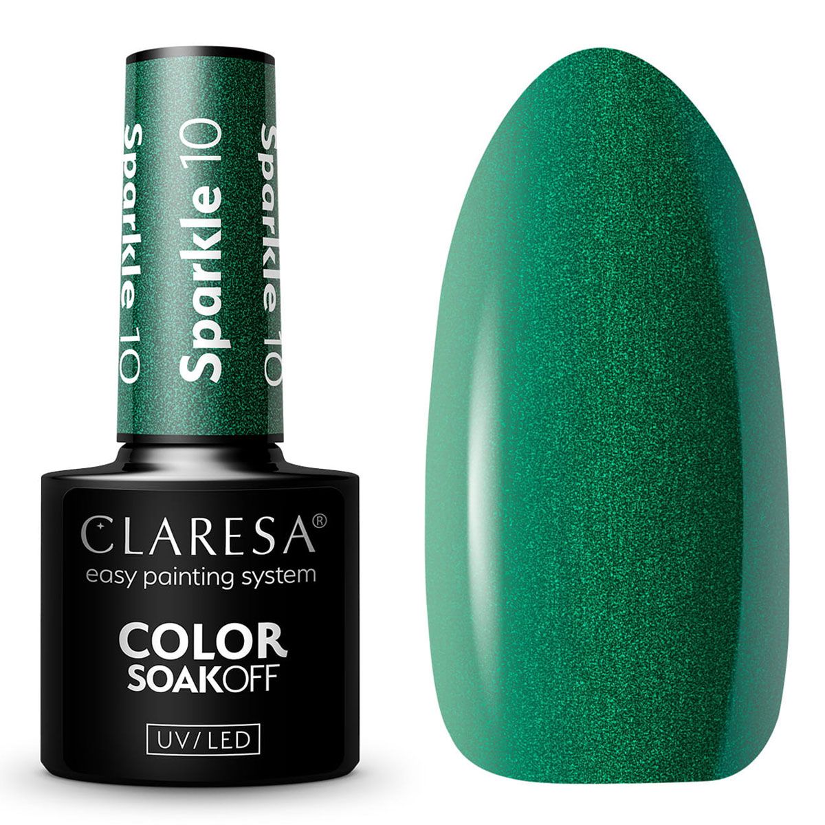 Claresa UV LED Gel Polish 5ml Sparkle 10