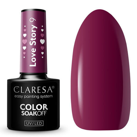 Claresa uv led gel polish 5ml love story 9