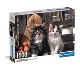 Clementoni puslespil - søde killinger, 1000 stk.